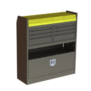 Holman All-In-One Low Roof Van Steel Shelving Bundle