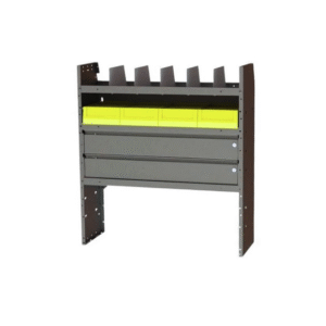 Holman Sliding Drawer Low Roof Van Steel Shelving Bundle