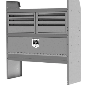 Holman Low Roof Van 42inch Shelving Security Kit