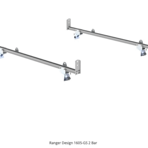 Ranger Design Cargo Rack For Vans, 2 or 3 Bar System for GM and Chevy with Adjustable Tie Down Rings